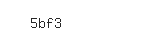 Captcha: 5bf3